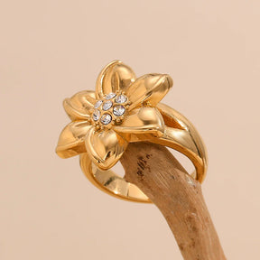 Anel Flor 18K